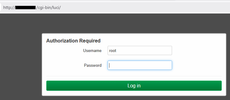 Turris Login